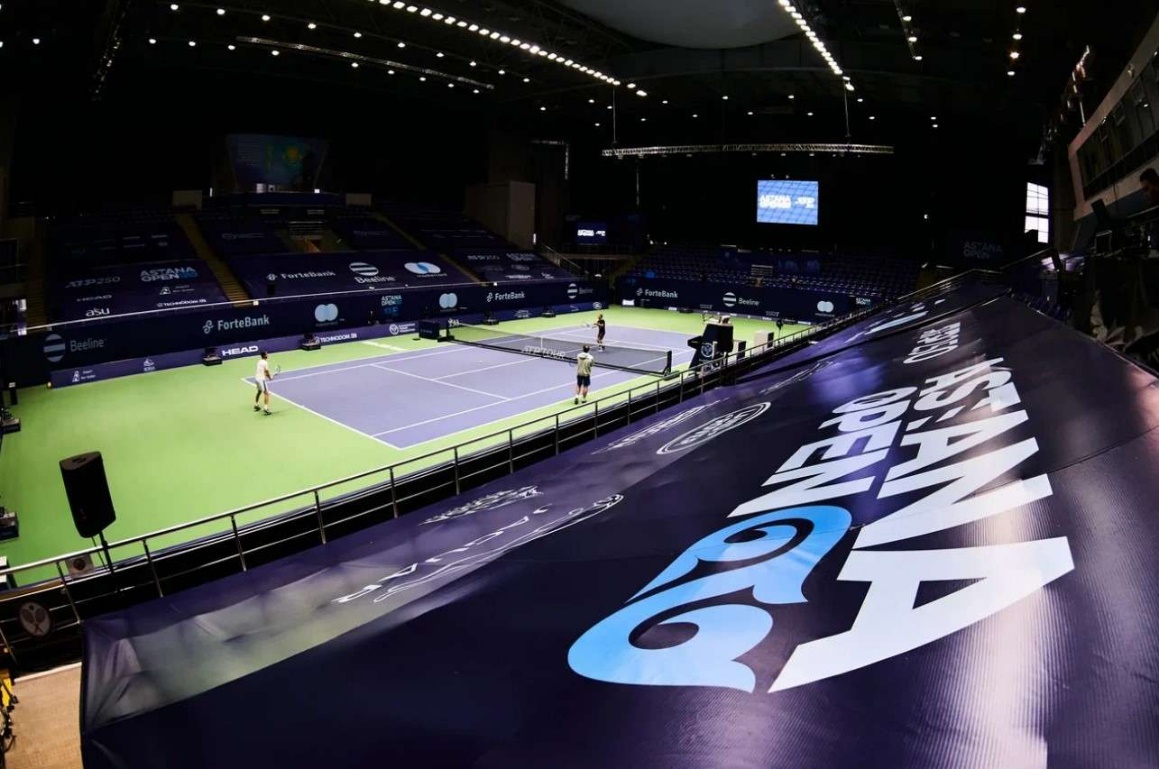 Pour la première fois, le tournoi de tennis ATP 250 Astana Open s'est